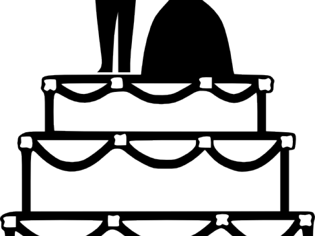 Wedding Cake Clipart Vector - Wedding Cake Clipart Vector (640x480)