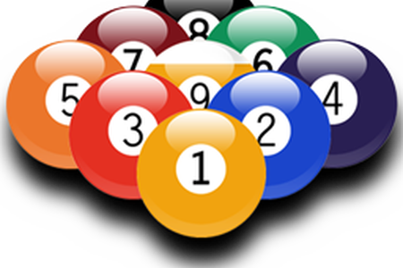 Pool Game Clipart Billiards Rack - Pool Game Clipart Billiards Rack (450x300)