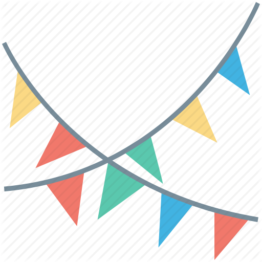 Vector Royalty Free By Creative Stall Buntings Party - Vector Royalty Free By Creative Stall Buntings Party (512x512)