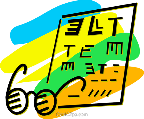 Optometry Royalty Free Vector Clip Art Illustration - Optometry Royalty Free Vector Clip Art Illustration (480x395)