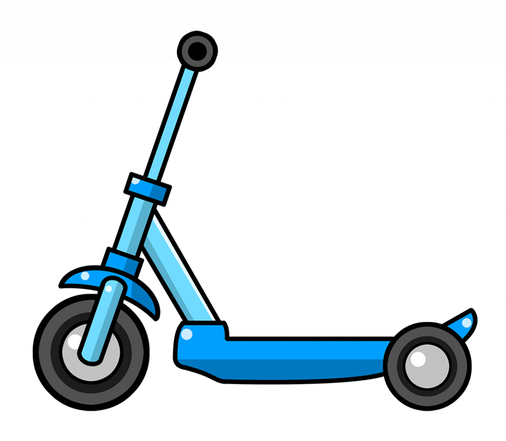 Scooter Clipart - Scooter Clipart (1024x893)