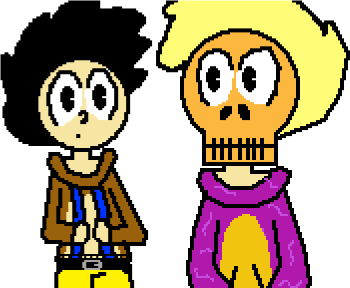 Me An Jj As Banjo-kazooie Characters - Me An Jj As Banjo-kazooie Characters (1024x576)