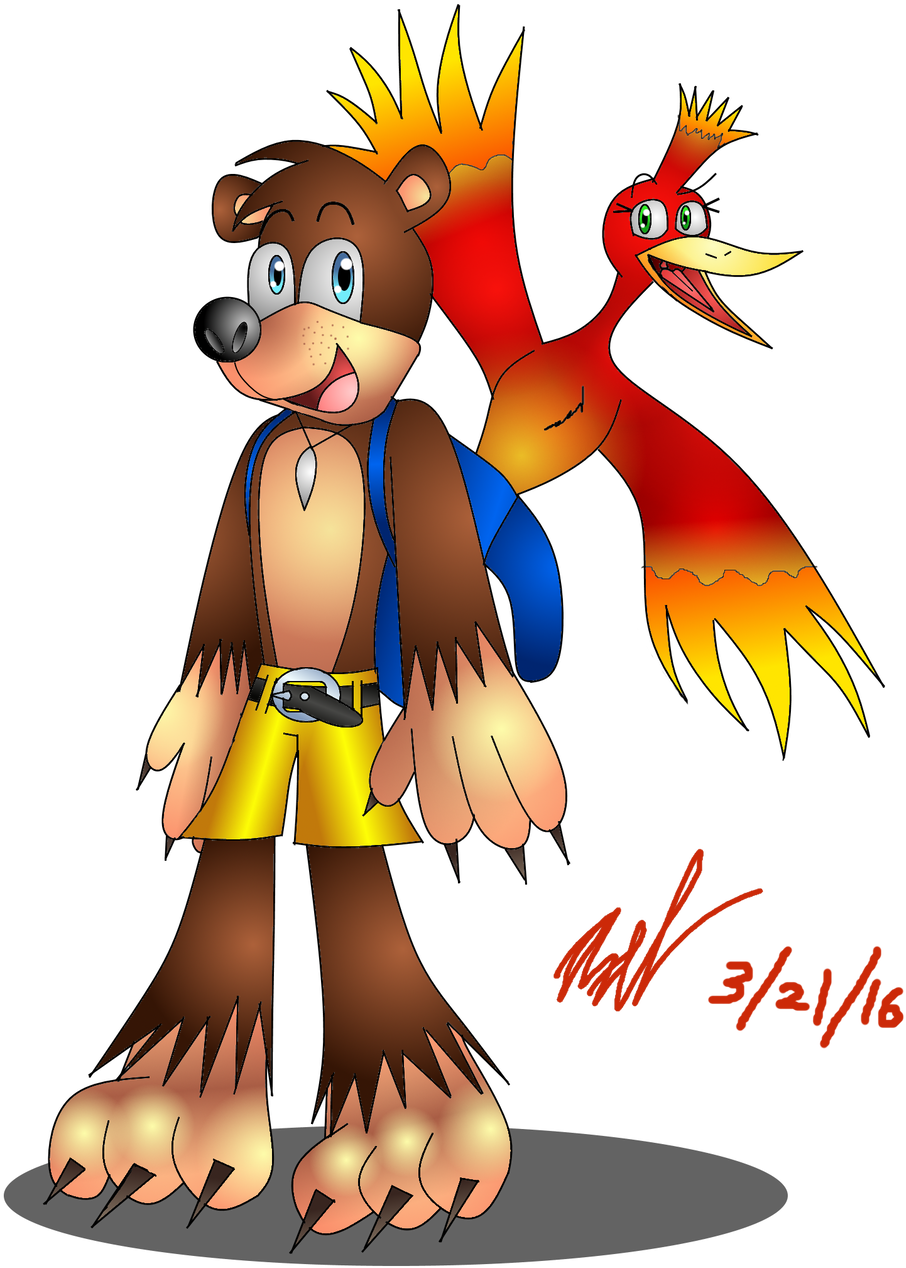 Banjo Kazooie By Axeldk64 Banjo Kazooie By Axeldk64 - Banjo Kazooie By Axeldk64 Banjo Kazooie By Axeldk64 (1024x1437)