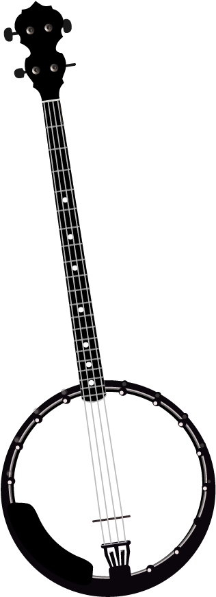 Banner Freeuse Library Banjo Vector Transparent - Banner Freeuse Library Banjo Vector Transparent (459x966)