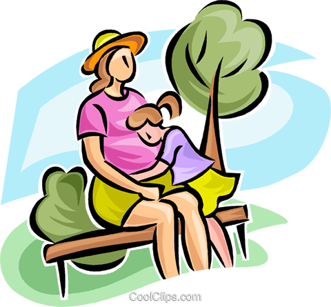 Pregnant Woman With A Young Child Royalty Free Vector - Pregnant Woman With A Young Child Royalty Free Vector (480x445)