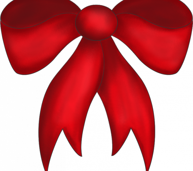Christmas Bow Tie Png Transparent Library Techflourish - Christmas Bow Tie Png Transparent Library Techflourish (678x600)