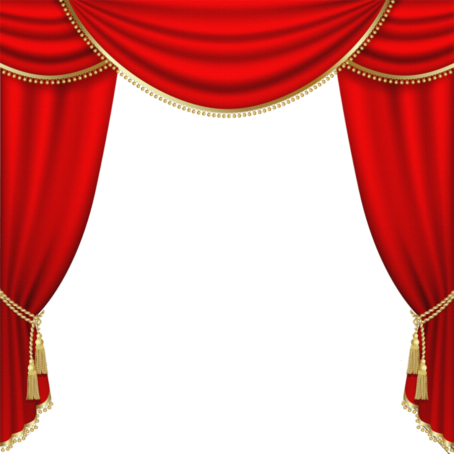 Red Curtain Png Clipart Curtain Clip Art - Red Curtain Png Clipart Curtain Clip Art (900x900)