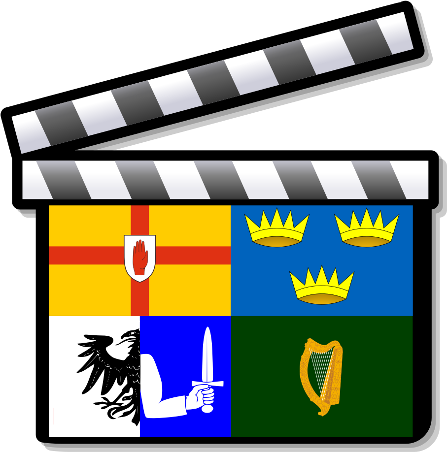 Ireland Film Clapperboard - Ireland Film Clapperboard (1024x1024)