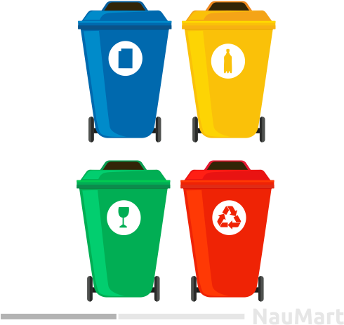 Set Of Stickers For Recycle Bin - Set Of Stickers For Recycle Bin (500x500)