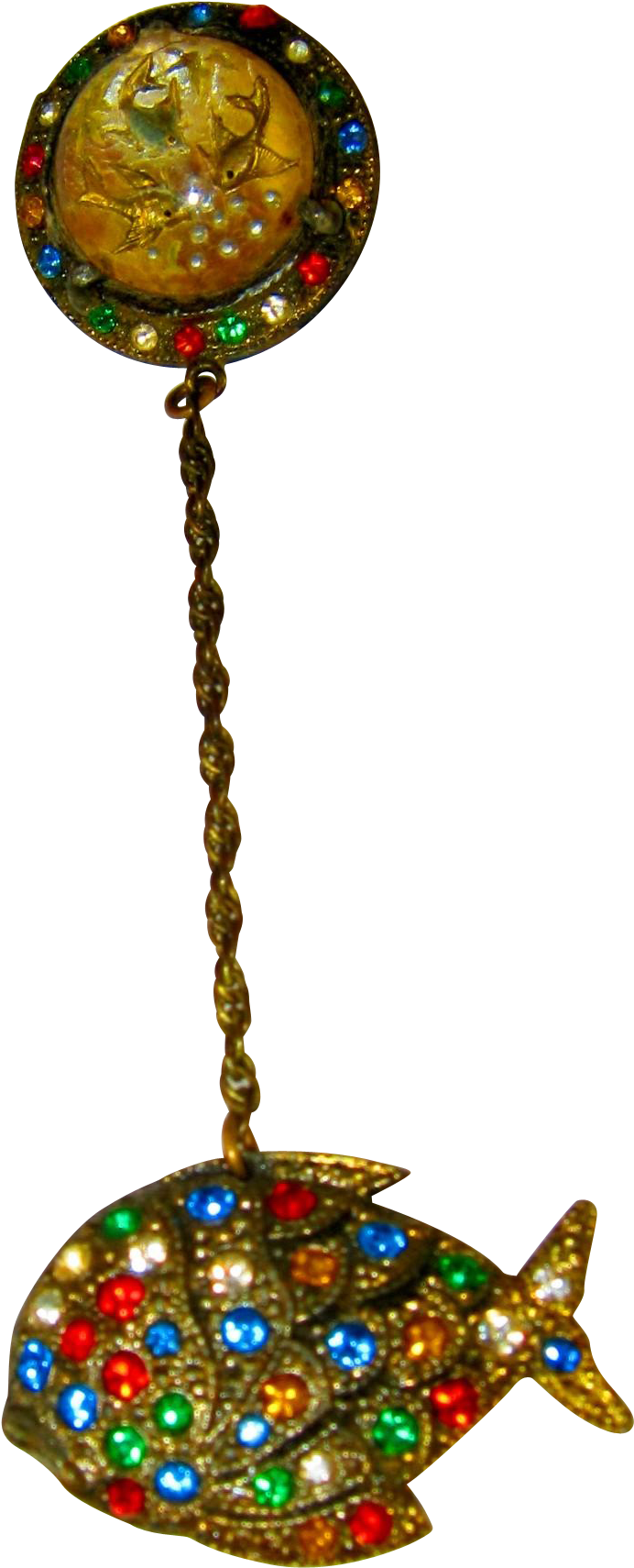 Vintage Fish Shaped Perfume Pin - Vintage Fish Shaped Perfume Pin (1709x1709)