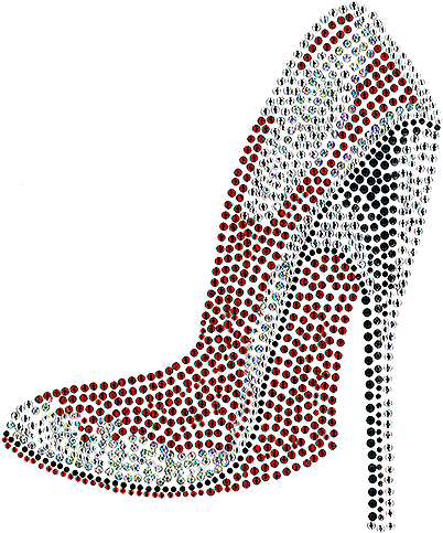Red High-heel Shoe - Red High-heel Shoe (500x484)
