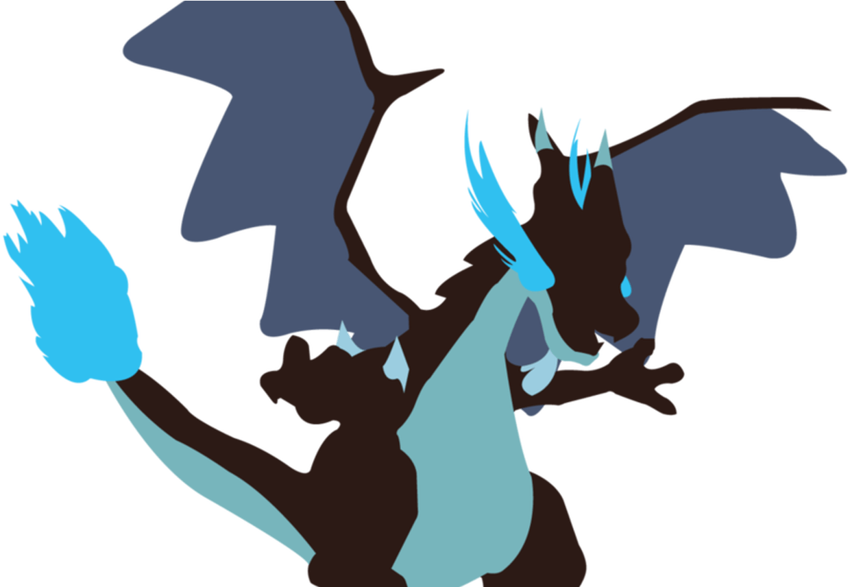 Charizard Silhouette At Getdrawingscom Free For Personal - Charizard Silhouette At Getdrawingscom Free For Personal (1368x855)