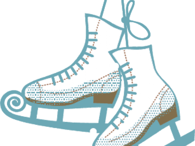 Ice Skate Clipart - Ice Skate Clipart (640x480)