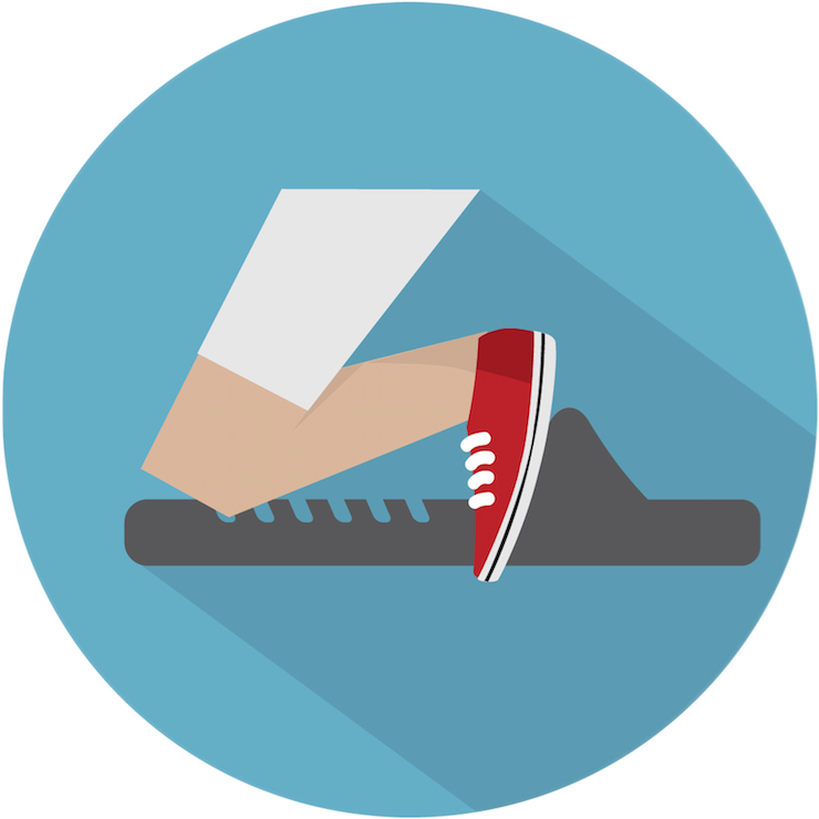 Calf Exercise Icon - Calf Exercise Icon (740x740)