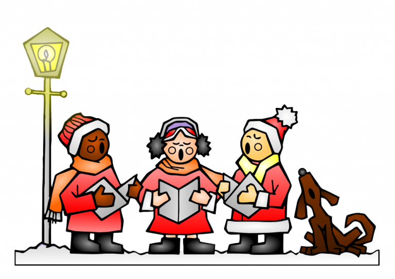 Christmas Carolers Caroling In Red Hook Portside - Christmas Carolers Caroling In Red Hook Portside (768x543)