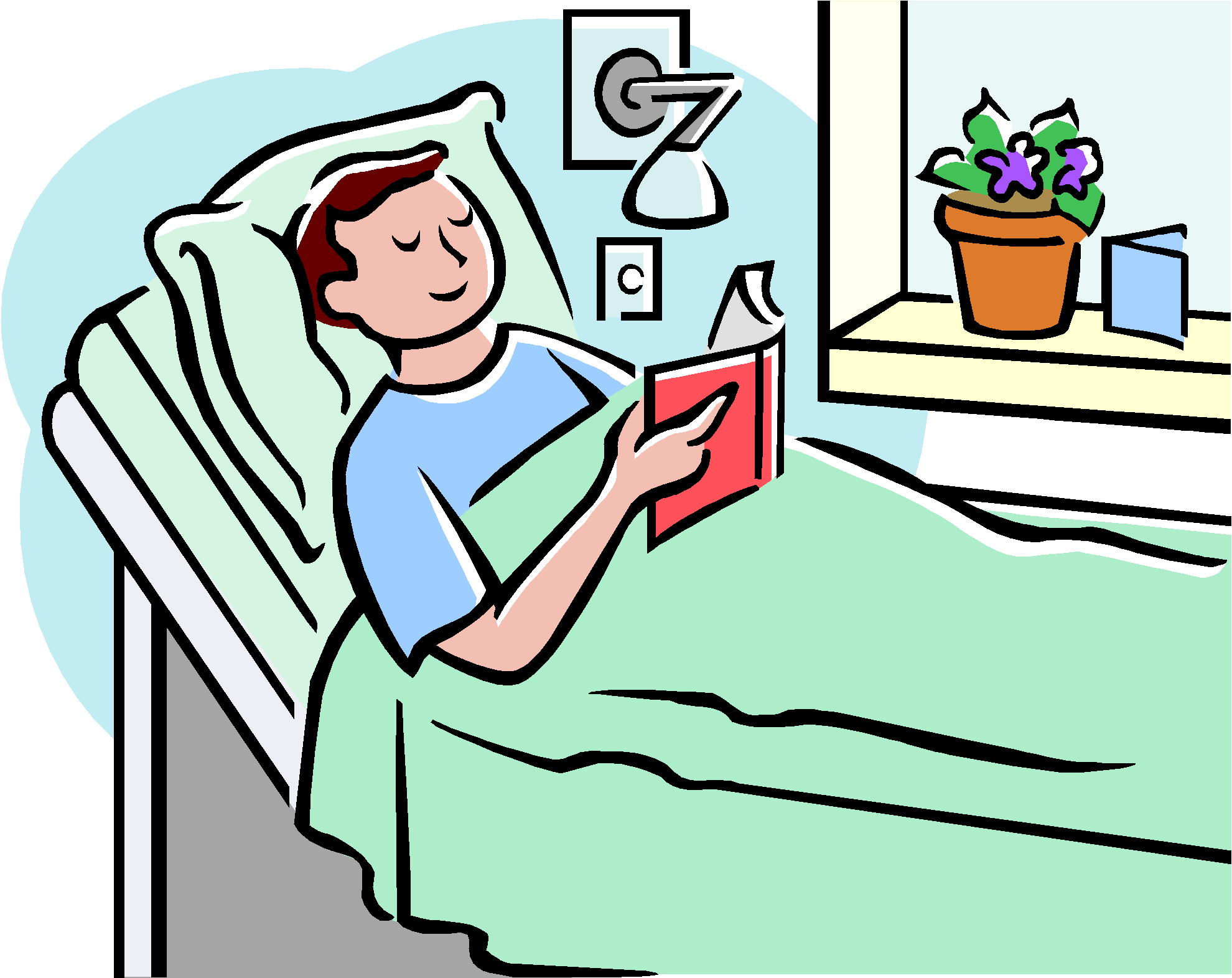 Clip Art Sick Man Transprent Png - Clip Art Sick Man Transprent Png (2061x1636)