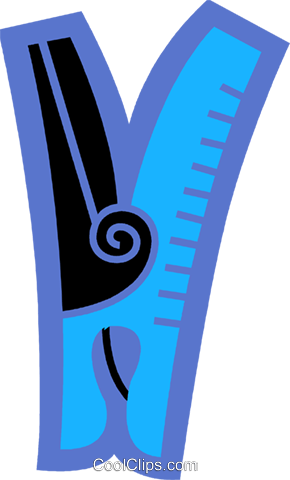 Clothes Pins Royalty Free Vector Clip Art Illustration - Clothes Pins Royalty Free Vector Clip Art Illustration (290x480)