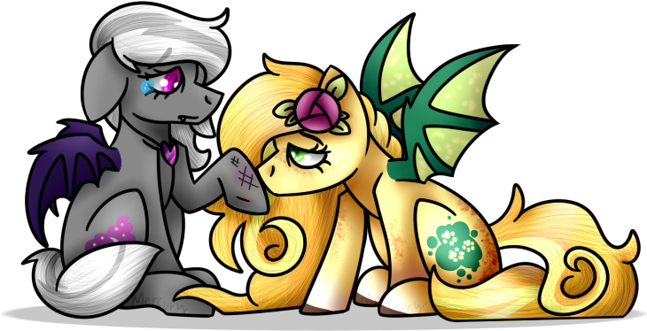50wordsformurder, Bat Pony, Cute, Injured, Kissing, - 50wordsformurder, Bat Pony, Cute, Injured, Kissing, (729x382)