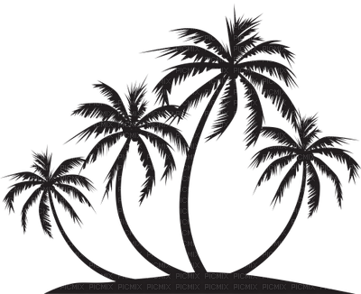 Kaz Creations Summer Beach Palm Island Silhouette - Kaz Creations Summer Beach Palm Island Silhouette (400x326)