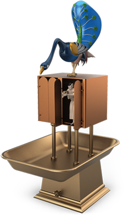 The Basin Of The Peacock For Washing The Hands - The Basin Of The Peacock For Washing The Hands (690x460)