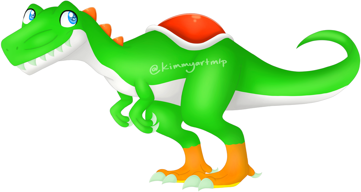 Yoshi By Kimmyartmlp - Yoshi By Kimmyartmlp (1227x651)