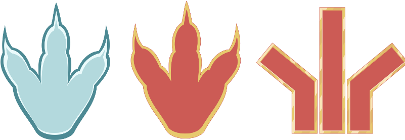 T Rex Footprint Png - T Rex Footprint Png (800x312)