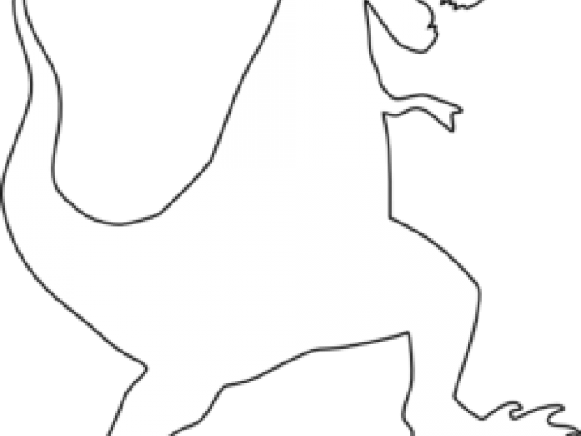 Tyrannosaurus Rex Clipart Silhouette - Tyrannosaurus Rex Clipart Silhouette (640x480)