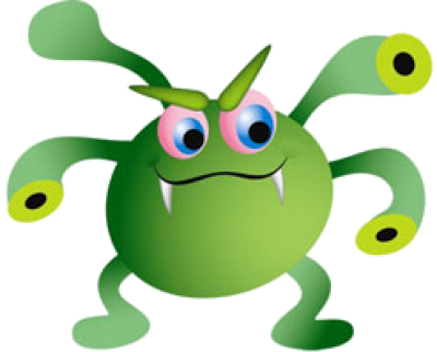 Virus Png Image - Virus Png Image (400x322)