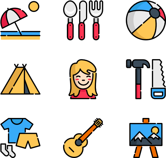 Camping Clipart Icon - Camping Clipart Icon (600x564)