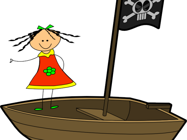 Sailing Boat Clipart Boat Girl - Sailing Boat Clipart Boat Girl (640x480)
