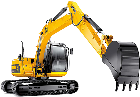 Excavator Clipart Transparent - Excavator Clipart Transparent (484x333)