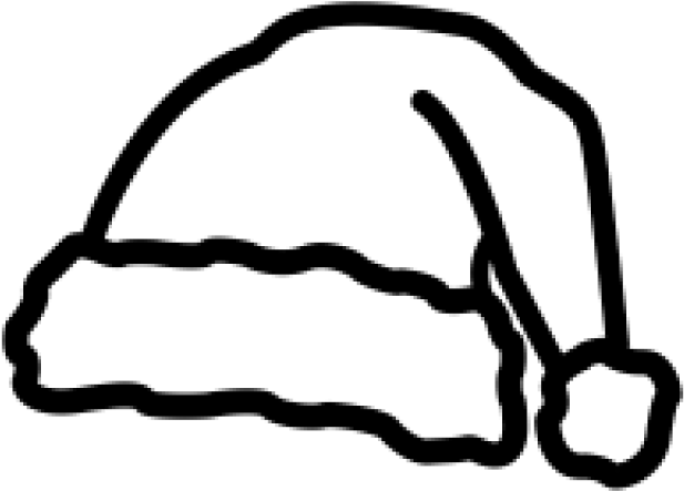 Drawn Santa Hat Invisible Background - Drawn Santa Hat Invisible Background (640x480)
