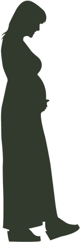 Pregnant Woman Silhouette Walking - Pregnant Woman Silhouette Walking (512x512)