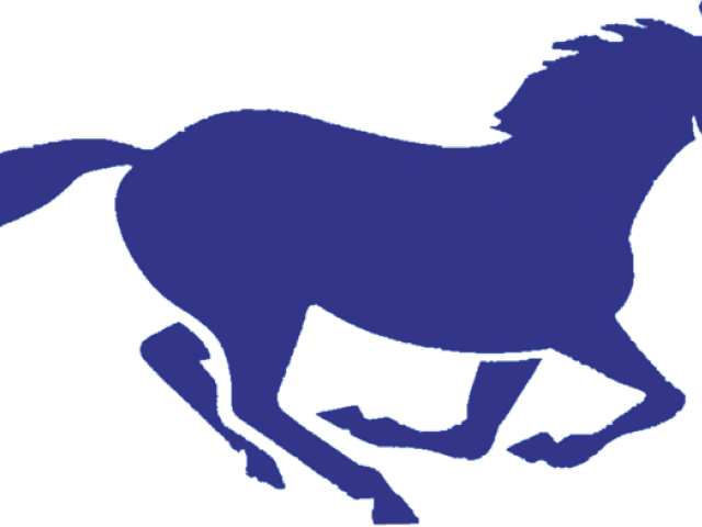 Stallion Clipart Blue - Stallion Clipart Blue (640x480)