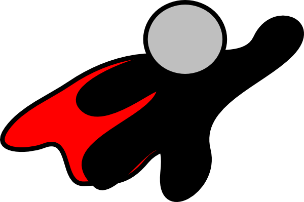 Cape Superhero Clipart Has - Cape Superhero Clipart Has (600x399)