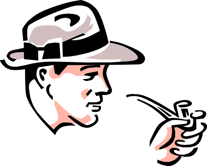 Businessman Smokes Image Illustration - Businessman Smokes Image Illustration (872x700)