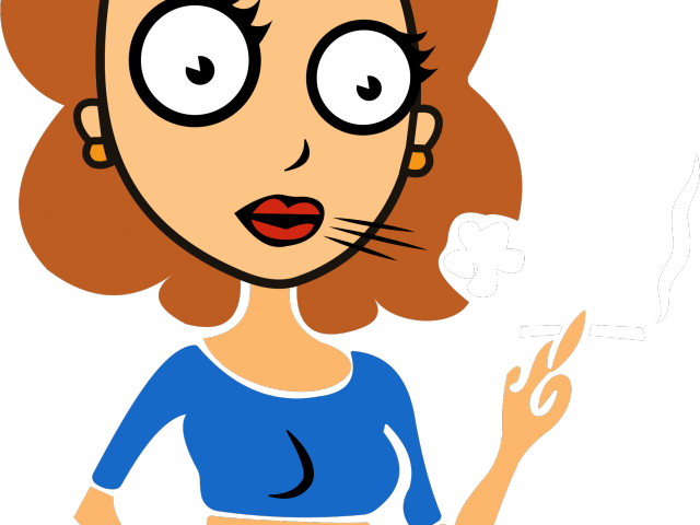 Smoking Clipart Cartoon Person - Smoking Clipart Cartoon Person (640x480)