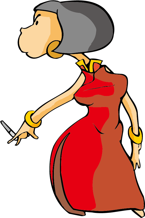 Clip Art Smoking Woman Transprent Png Free - Clip Art Smoking Woman Transprent Png Free (676x967)