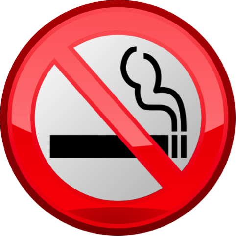 No Smoking Clipart Pollution - No Smoking Clipart Pollution (482x482)