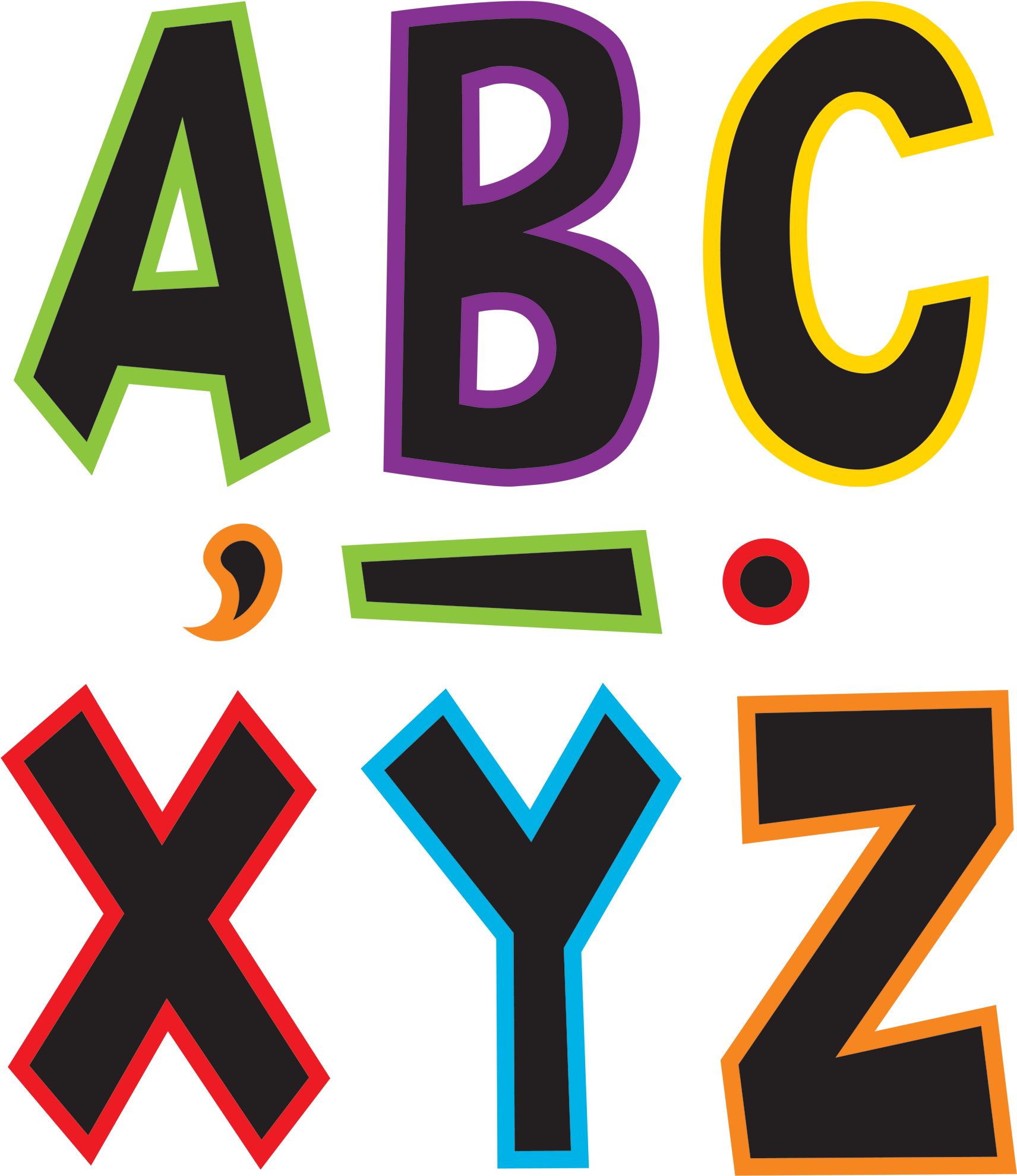 Includes 96 Uppercase And 24 Punctuation Pieces - Includes 96 Uppercase And 24 Punctuation Pieces (1715x2000)