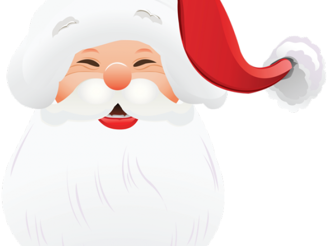 Moustache Clipart Santa Claus - Moustache Clipart Santa Claus (640x480)