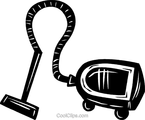 Vacuum Cleaner Royalty Free Vector Clip Art Illustration - Vacuum Cleaner Royalty Free Vector Clip Art Illustration (480x398)