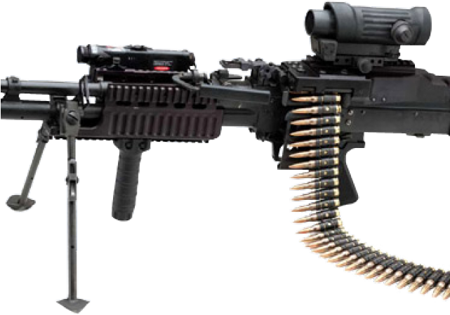 Machine Gun Clipart Transparent Background - Machine Gun Clipart Transparent Background (640x480)