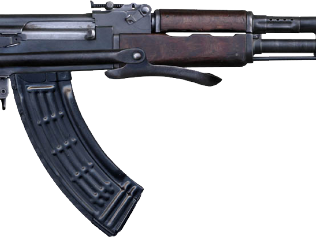 Rifle Clipart Ak47 - Rifle Clipart Ak47 (640x480)