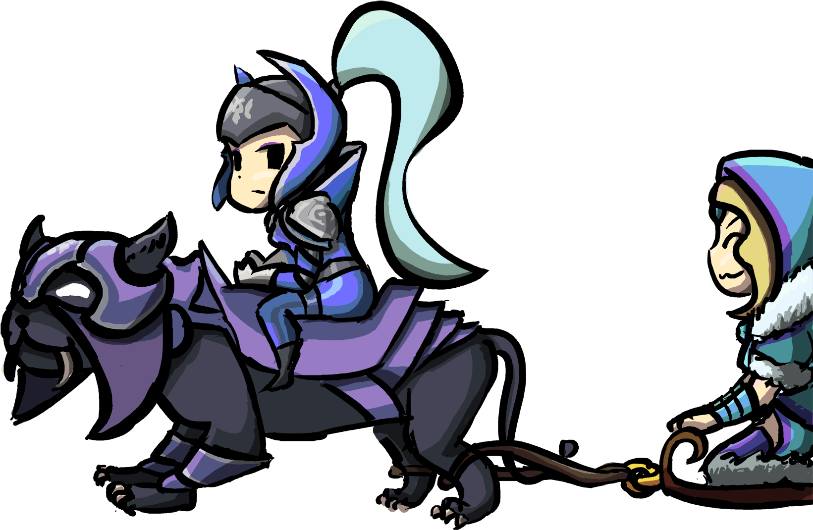 Dota 2 Chibi Luna - Dota 2 Chibi Luna (1680x1200)