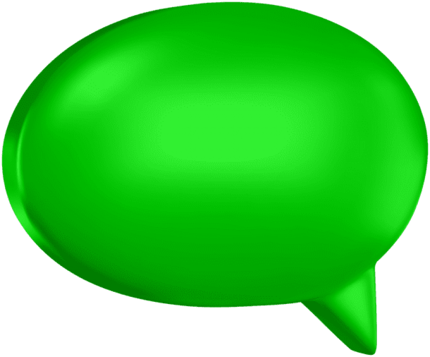 Download Green Speech Bubble Clipart Png Photo - Download Green Speech Bubble Clipart Png Photo (850x706)