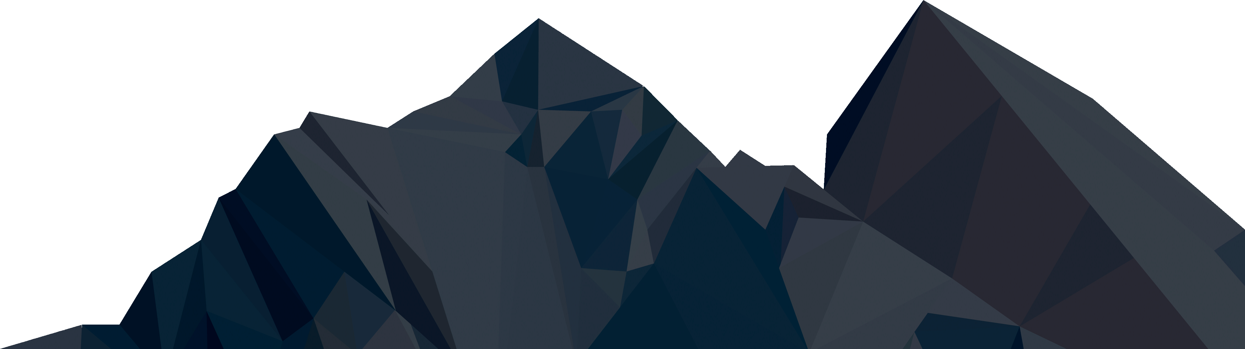 Clip Art Graphic Mountains - Clip Art Graphic Mountains (4175x1172)