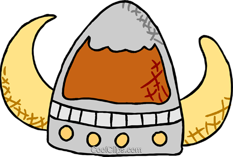 Viking Clipart Viking Hat - Viking Clipart Viking Hat (480x323)