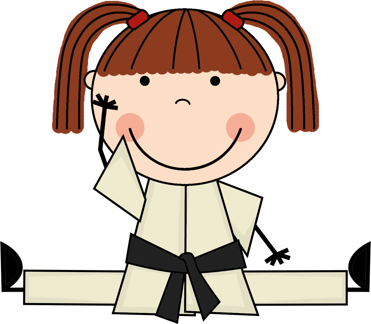 Mixed Martial Arts Clipart Boy - Mixed Martial Arts Clipart Boy (1443x1261)