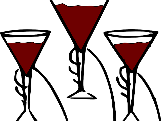 Wine Clipart Alcoholic Beverage - Wine Clipart Alcoholic Beverage (640x480)